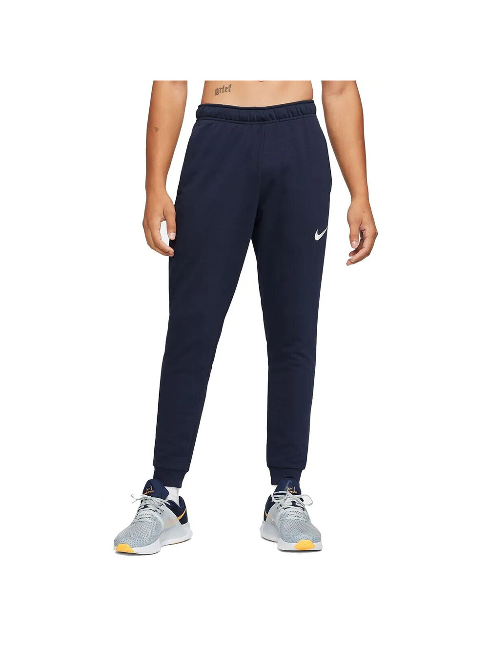 Nike Dri-Fit Men's Tapered Training Joggers Navy Blue Size XXL French Terry NWT